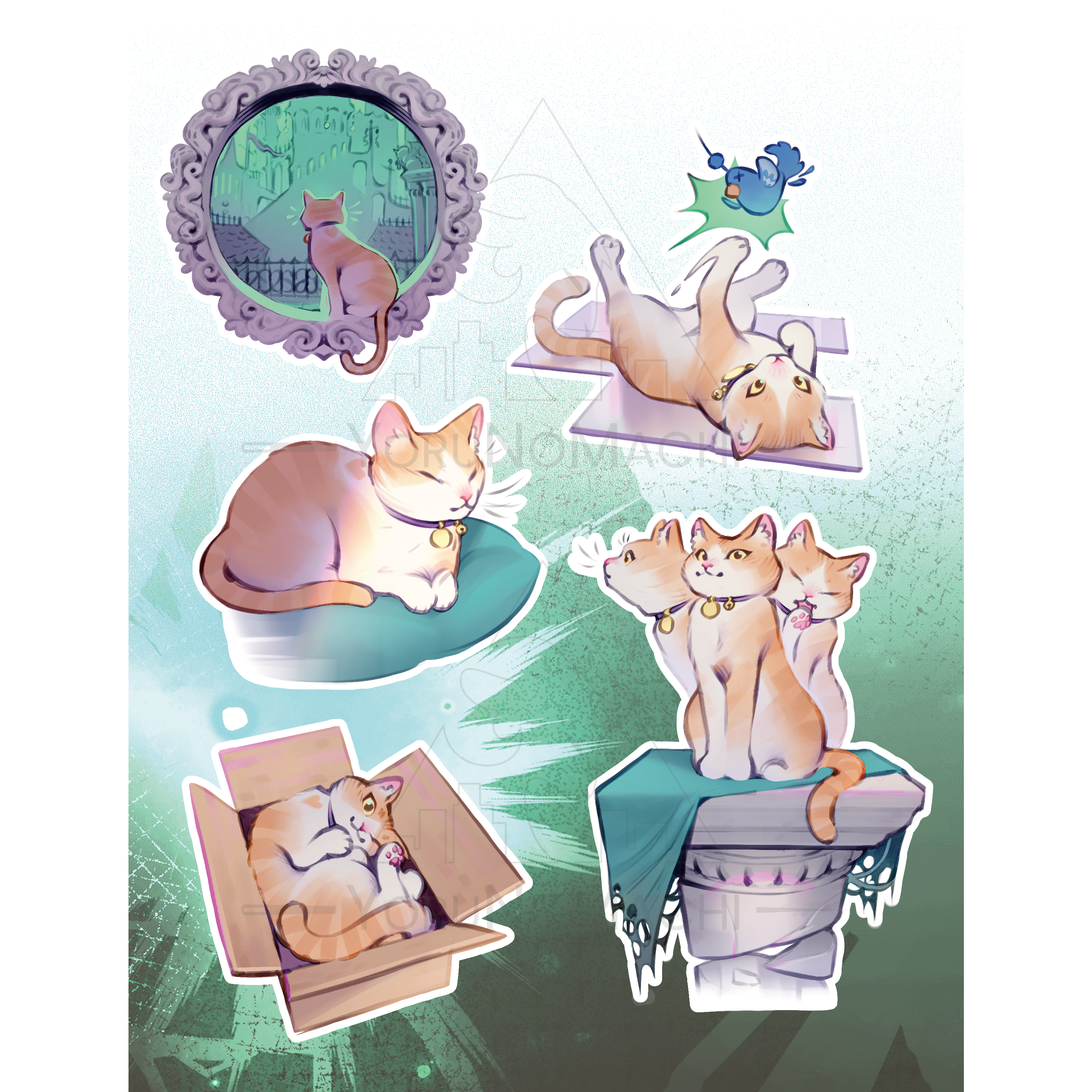 Jaws Sticker Sheet